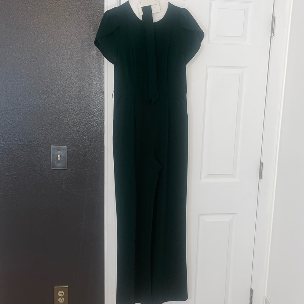 Dark Green Calvin Klein Jumper size 8, worn once and dry cleaned